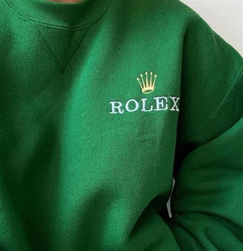 vintage 90s rolex crewneck sweatshirt|VTG 90s Rolex Crown Logo Raglan Sweatshirt Designer Luxury .